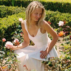 Andrea Dress in Petal Pink NWT